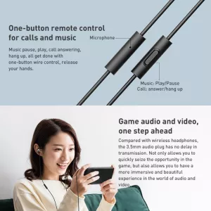 Stereo sluchátka Xiaomi BASS SYSTEM s mikrofonem | 3,5 mm jack, Handsfree, kompatibilní se všemi telefony Xiaomi, Redmi a POCO s audio konektorem Stereo sluchátka Xiaomi BASS SYSTEM s mikrofonem | 3,5 mm jack, Handsfree, kompatibilní se všemi telefony Xiaomi, Redmi a POCO s audio konektorem