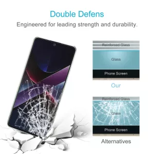 Tvrzené ochranné sklo pro Poco X7 Pro | 9H tvrzené sklo na displej mobilního telefonu, ochrana proti poškrábání, nárazům a prasknutí TT-TopTechnology Tvrzené ochranné sklo pro Poco X7 Pro | 9H tvrzené sklo na displej mobilního telefonu, ochrana proti poškrábání, nárazům a prasknutí TT-TopTechnology
