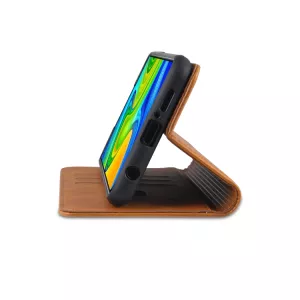 Kožené pouzdro Xiaomi Redmi Note 9s green, zelené, model knížka, řada AZNS TopTechnology Kožené pouzdro Xiaomi Redmi Note 9s green, zelené, model knížka, řada AZNS TopTechnology
