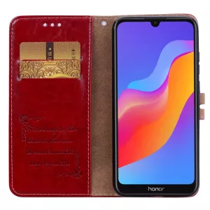 Červené knížkové pouzdro pro Honor 8A – elegantní ochranný obal z PU kůže S-T-A-R Červené knížkové pouzdro pro Honor 8A – elegantní ochranný obal z PU kůže S-T-A-R