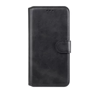 Černé knížkové pouzdro Huawei Nova 9 SE CLASSIC s kapsami na karty, materiál PU kůže S-T-A-R