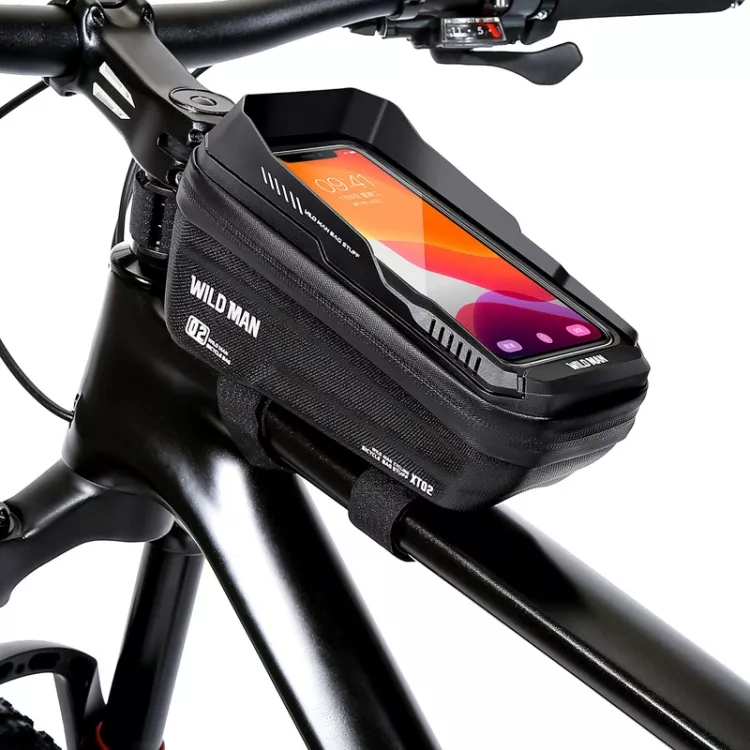 Brašna na kolo WILD MAN XT2 s pouzdrem na mobil, 1 l