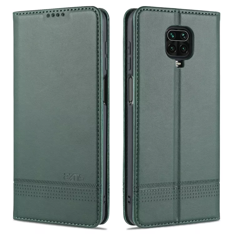 Zelené knížkové pouzdro Xiaomi Redmi Note 9 Pro
