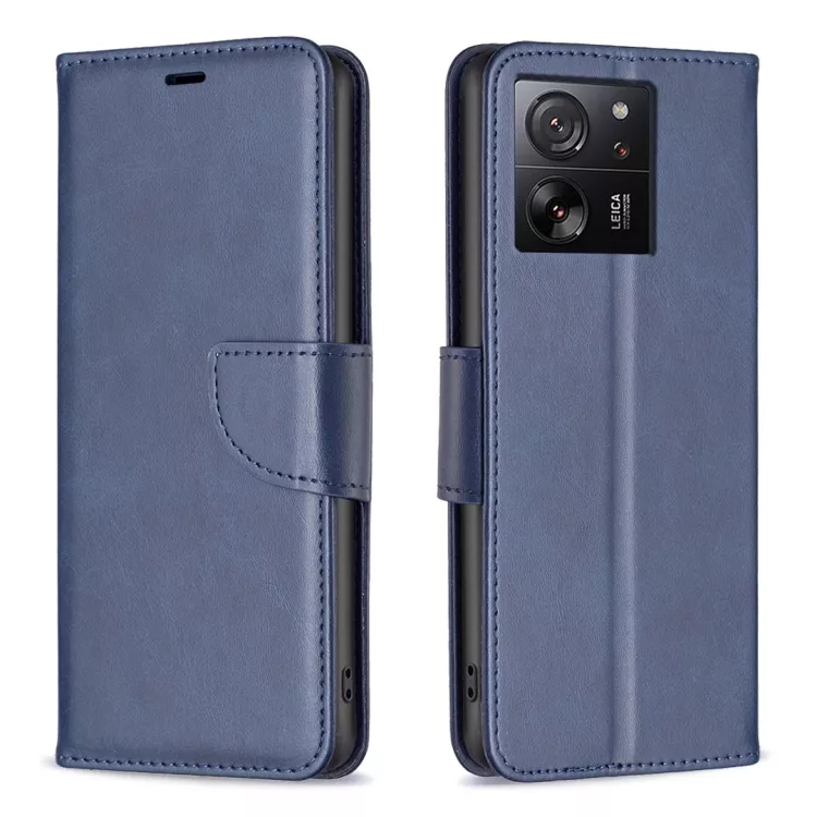Modré KNÍŽKOVÉ pouzdro pro Xiaomi 13T a Xiaomi 13T Pro