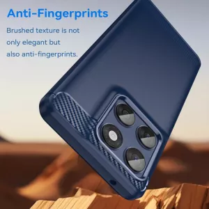 Ochranný kryt modrý pro Motorola Edge 60 Pro 5G + tvrzené sklo – odolné TPU pouzdro se zesílenými rohy a ochranným sklíčkem displeje WANLONFENG Ochranný kryt modrý pro Motorola Edge 60 Pro 5G + tvrzené sklo – odolné TPU pouzdro se zesílenými rohy a ochranným sklíčkem displeje WANLONFENG