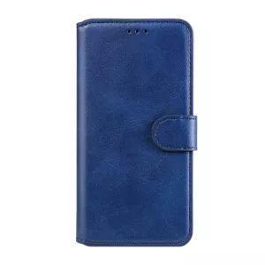 Pouzdro Realme GT 5G modré | Knížkové pouzdro ze syntetické PU kůže CLASSIC s magnetickým zavíráním, stojánkem a kapsami na karty TT-TopTechnology