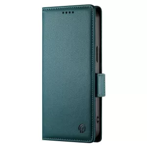 Zelené knížkové pouzdro pro Xiaomi Redmi Note 15 Pro 5G – elegantní ochranný obal z PU kůže TT-TopTechnology