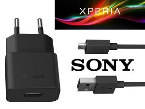 Nabíječka pro SONY Xperia E3 + dobíjecí, data kabel ORIGINÁL