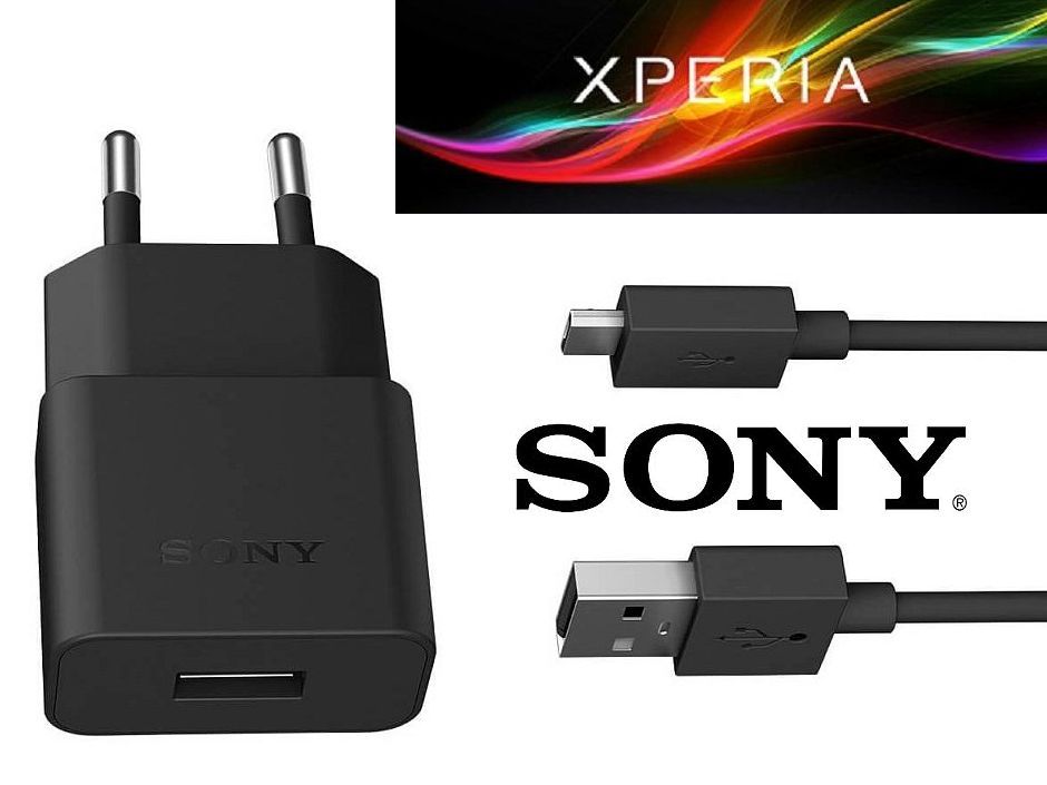 Nabíječka pro SONY Xperia E4 Dual + dobíjecí, data kabel ORIGINÁL