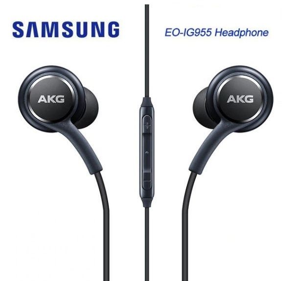 Stereo sluchátka pro Samsung A310F Galaxy A3 2016 BASS černá - ORIGINÁL