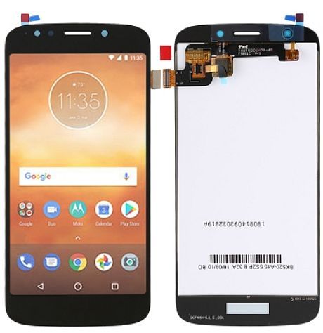 LCD displej Motorola Moto E5 Play + dotyková plocha, černý kompletní O-E-M
