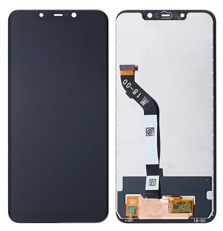 LCD displej Xiaomi Pocophone F1 černý + dotyková plocha O-E-M