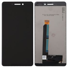 LCD displej Nokia 6.1 černý + dotyková plocha