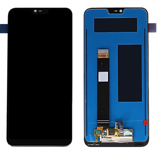 LCD displej Nokia 7.1 černý + dotyková plocha O-E-M