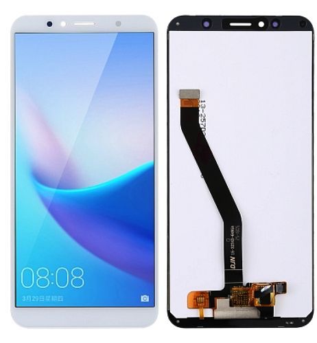 LCD displej Huawei Y6 2018 + dotyková plocha bílý, WHITE O-E-M