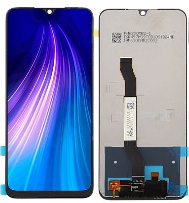 LCD displej Xiaomi Redmi Note 8 černý + dotyková plocha O-E-M