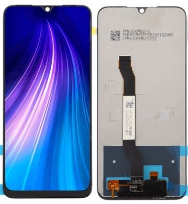 LCD displej Xiaomi Redmi Note 8T černý O-E-M