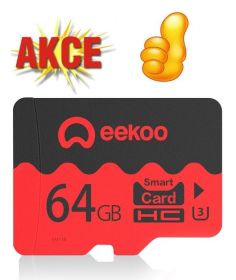 Paměťová karta 64GB UHS-I U3 TF microSD zápis min 30MB/s