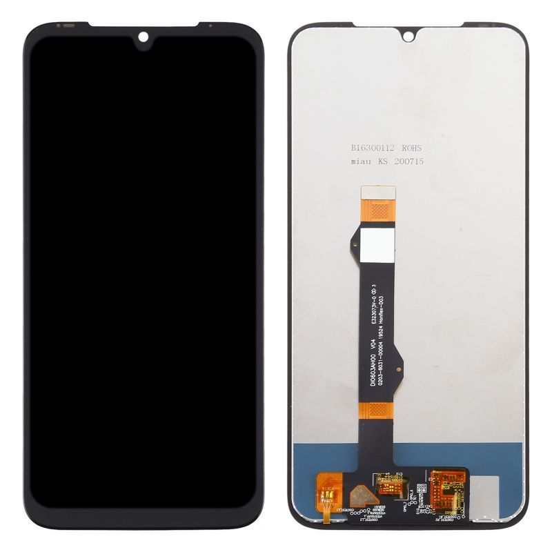 LCD displej Motorola Moto G8 Plus černý O-E-M