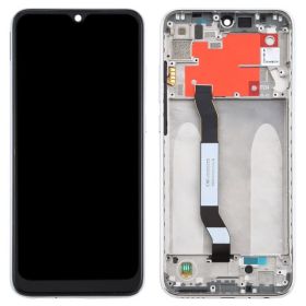 LCD displej Xiaomi Redmi Note 8T stříbrný + rámeček